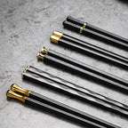 Metalen Eetstokjes Set Met Luxe Afwerking En Antislip Grip