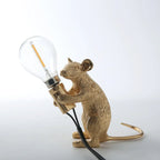 Cute Mouse Tafellamp Met Realistisch Ontwerp