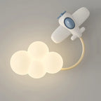 CartoonAirplane Kinder Wandlamp met Speels Ontwerp en LED Verlichting