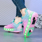 LED Rolschaats Sneakers Met Verlichte Wielen Voor Actieve Kinderen