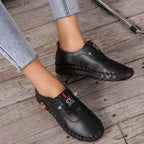 Vrouwen Comfortabele Platte Loafer Met Orthopedische Steun