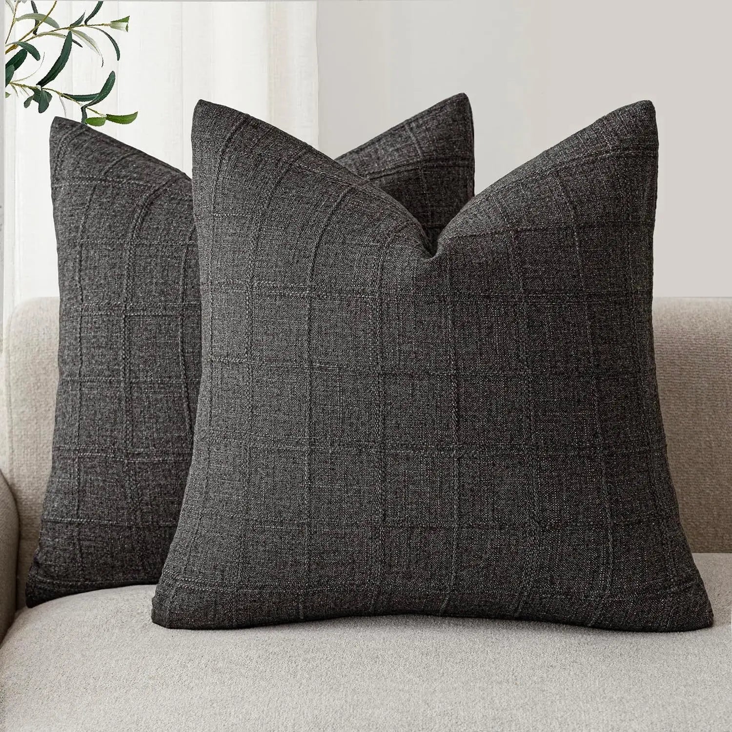Boho Chenille Kussenhoes met Zachte Structuur voor Moderne Interieurdecoratie