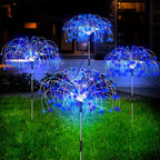 Waterdichte Zonne Tuinlamp Met Vuurwerk Effect