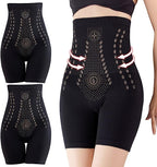 Hoge Taille Figuurcorrigerende Short Met Gerichte Compressie En Dagelijkse Warmteondersteuning