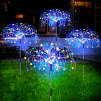 Waterdichte Zonne Tuinlamp Met Vuurwerk Effect