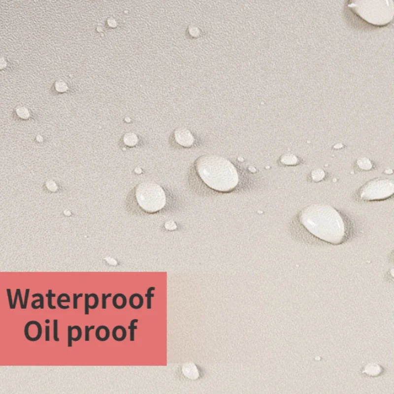Zelfklevende Keukenwandfolie met Water‑ en Oliebestendige Vinylstructuur