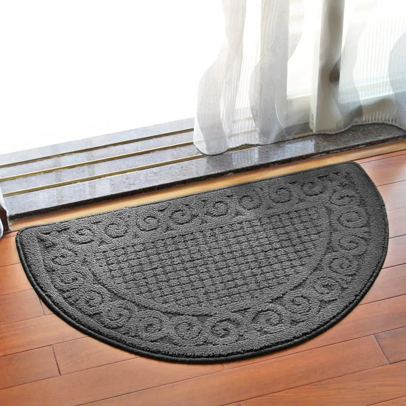 Halfronde Deurmat met Antislip Onderzijde voor een Schone Entree