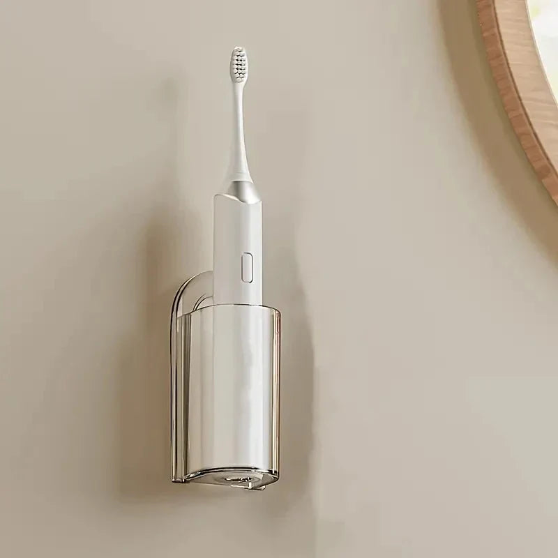 Wandgemonteerde Tandenborstelhouder met Zelfklevende Montage en Compact Ontwerp
