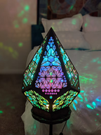Sfeerlamp met Sterrenlicht en Aanpasbare Kleurgloed