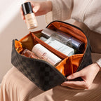 Cosmetictas Met Elegant Ontwerp En Ruime Georganiseerde Indeling