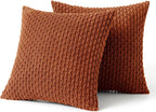 Ribfluwelen Kussenhoes Met Zachte Structuur En Decoratieve Afwerking