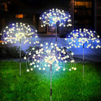 Waterdichte Zonne Tuinlamp Met Vuurwerk Effect