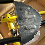 Handmatige Kantensteker Met Halvemaanblad En Ergonomische Werkhouding
