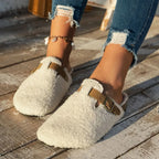 Winterpantoffels Met Zacht Wolinterieur En Antislip Dagelijkse Comfortzool