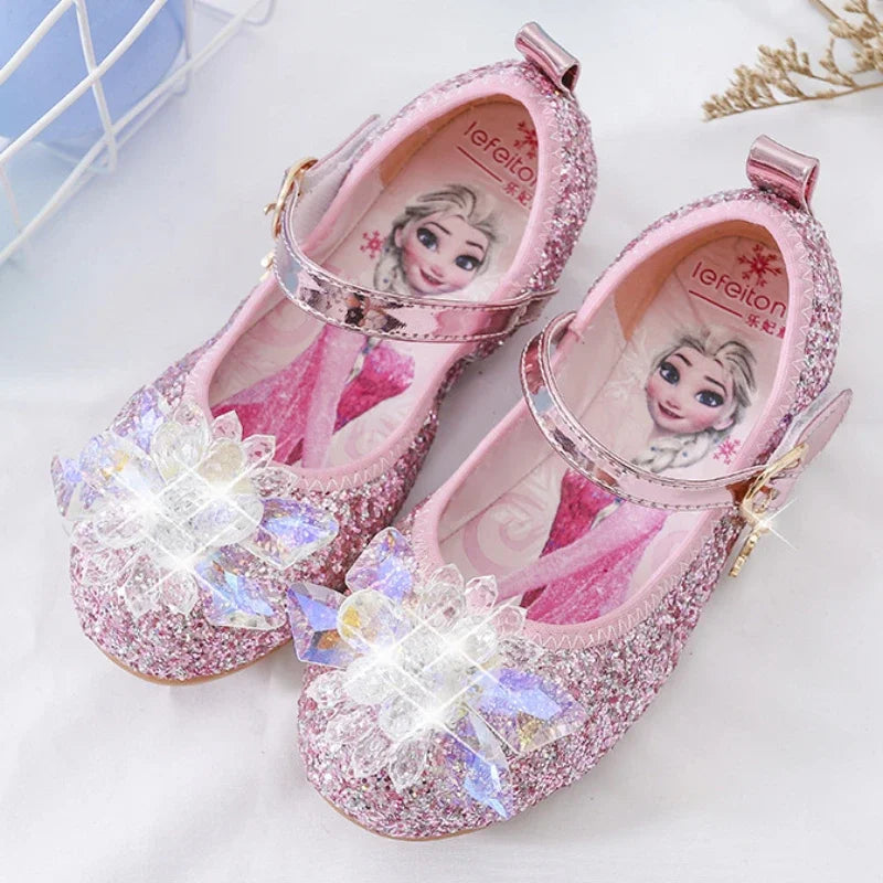 Prinsessenschoenen Met Bloemdetail En Sprankelende Accenten