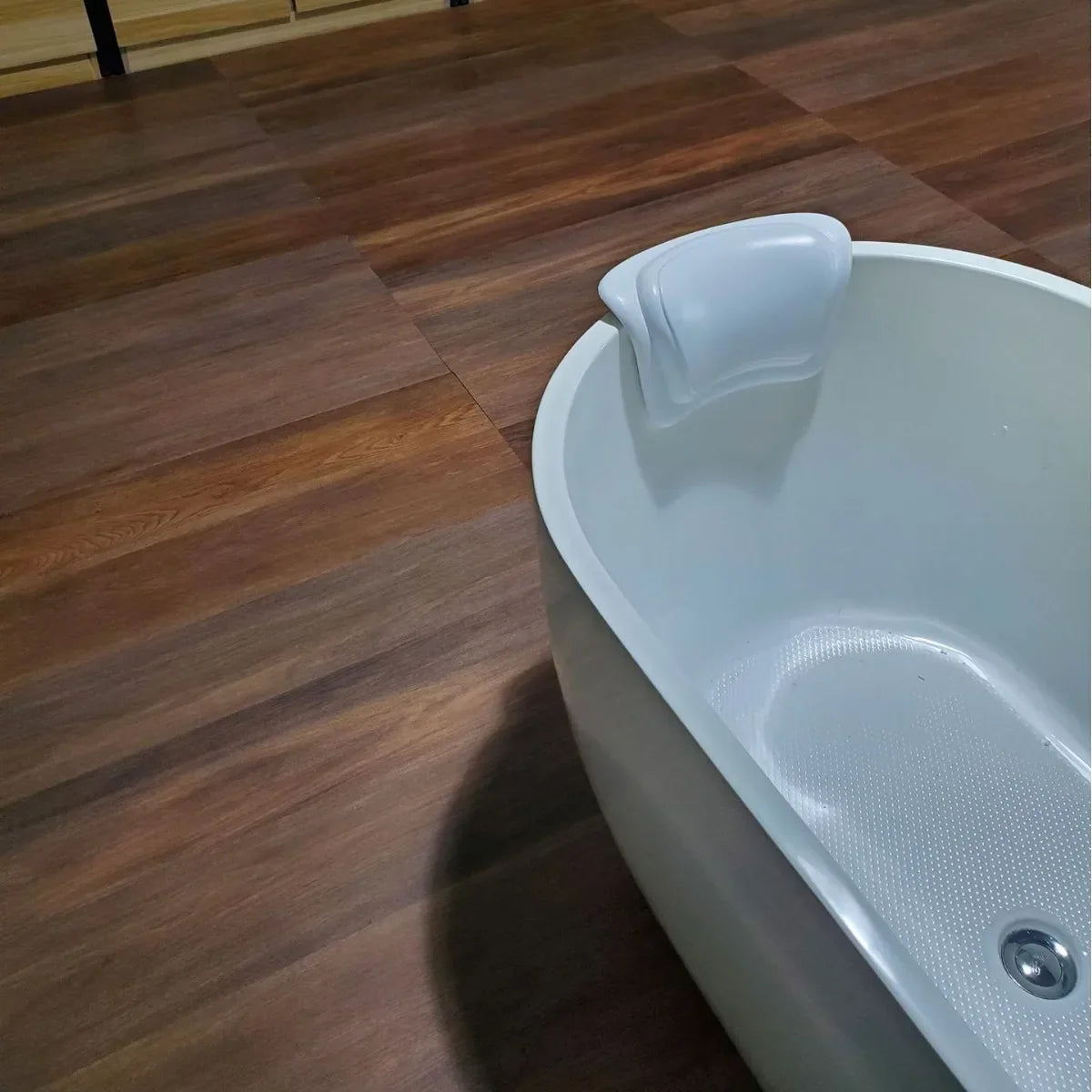 Antislip Badkussen met Siliconspons en Waterdichte PU‑Bekleding