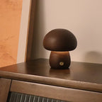 Tafellamp Met Houten Vorm En Touch Dimming Voor Rustige Binnenverlichting