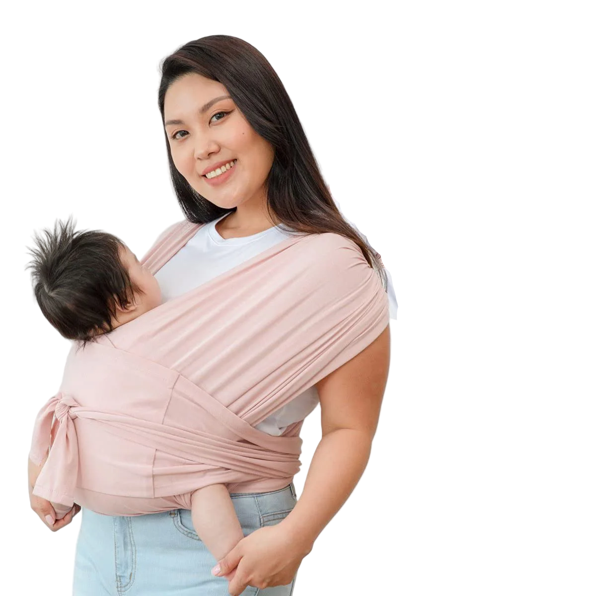Ergonomische Babydraagdoek Met Verstelbare Schouderbanden Voor Dagelijks Draagcomfort