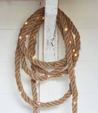 LED‑Touwlicht met Warme Gloed en Rustieke Binnen‑ en Buitenverlichting