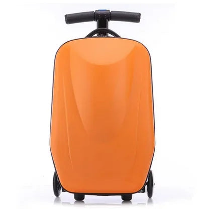 Scooter Koffer Met Uitschuifbaar Stuur Voor Actief En Praktisch Reizen