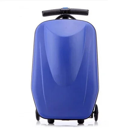 Scooter Koffer Met Uitschuifbaar Stuur Voor Actief En Praktisch Reizen