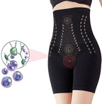 Hoge Taille Figuurcorrigerende Short Met Gerichte Compressie En Dagelijkse Warmteondersteuning