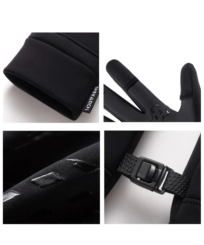 Waterdichte Winterhandschoenen Met Touchscreenfunctie En Antislip Grip