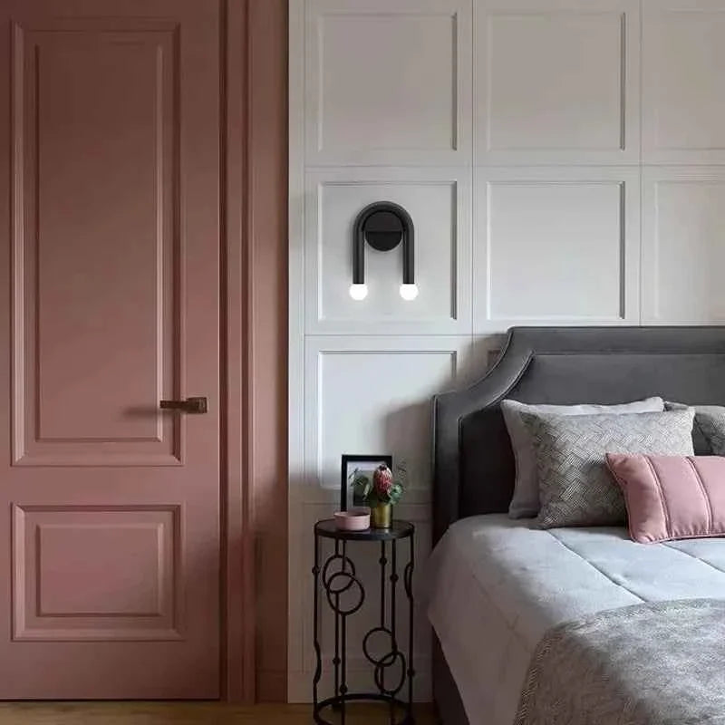 Wandlamp met Boogvormig Ontwerp en Zachte LED‑Verlichting