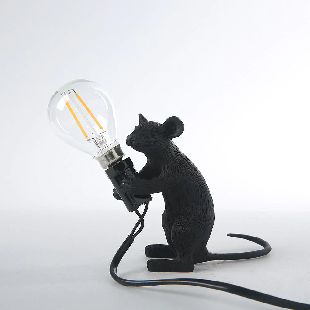 Cute Mouse Tafellamp Met Realistisch Ontwerp