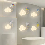 CartoonAirplane Kinder Wandlamp met Speels Ontwerp en LED Verlichting