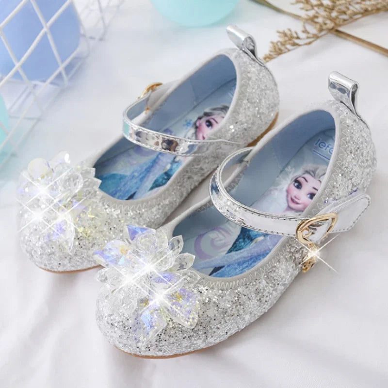 Prinsessenschoenen Met Bloemdetail En Sprankelende Accenten