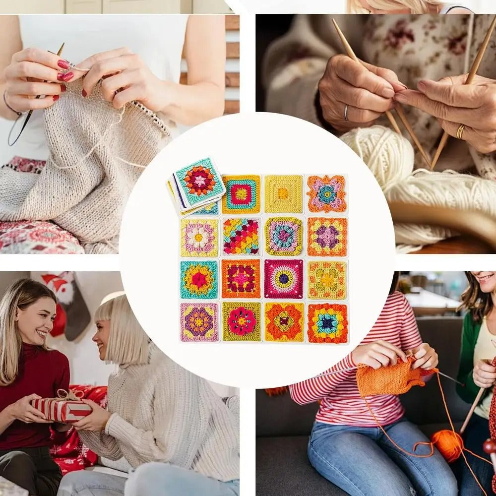 Haakkaarten‑Set voor Creatieve Ontwerpen en Draagbaar Handwerkplezier