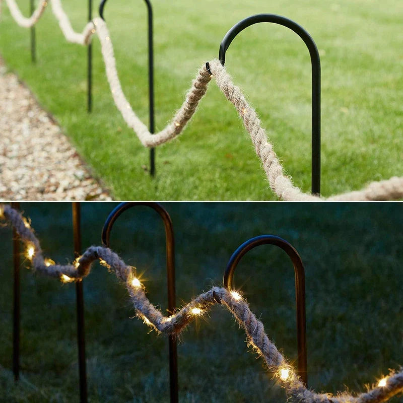 LED‑Touwlicht met Warme Gloed en Rustieke Binnen‑ en Buitenverlichting