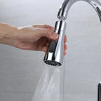 Vervangende Keukensproeikop met Drievoudige Waterstand en Universele Aansluiting
