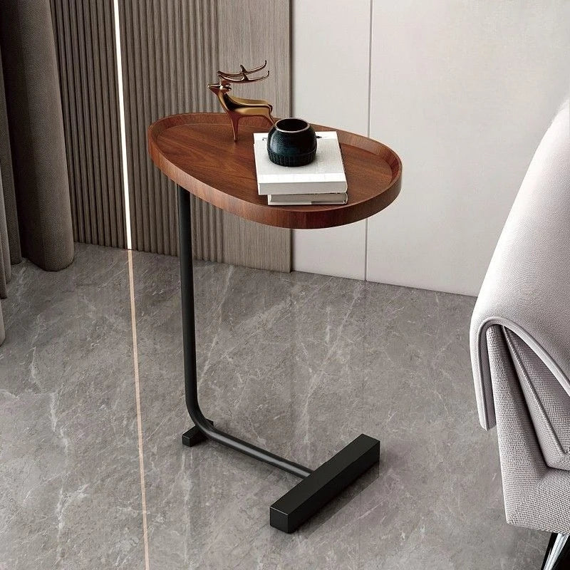 Verrijdbare Bijzettafel met Compact Ontwerp en Extra Opbergruimte