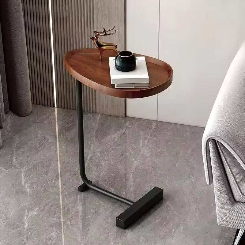 Verrijdbare Bijzettafel met Compact Ontwerp en Extra Opbergruimte