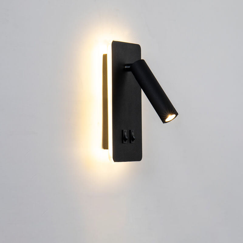 Wandlamp Met Draaibare Spot En Zachte Achtergloed Voor Gericht Leeslicht
