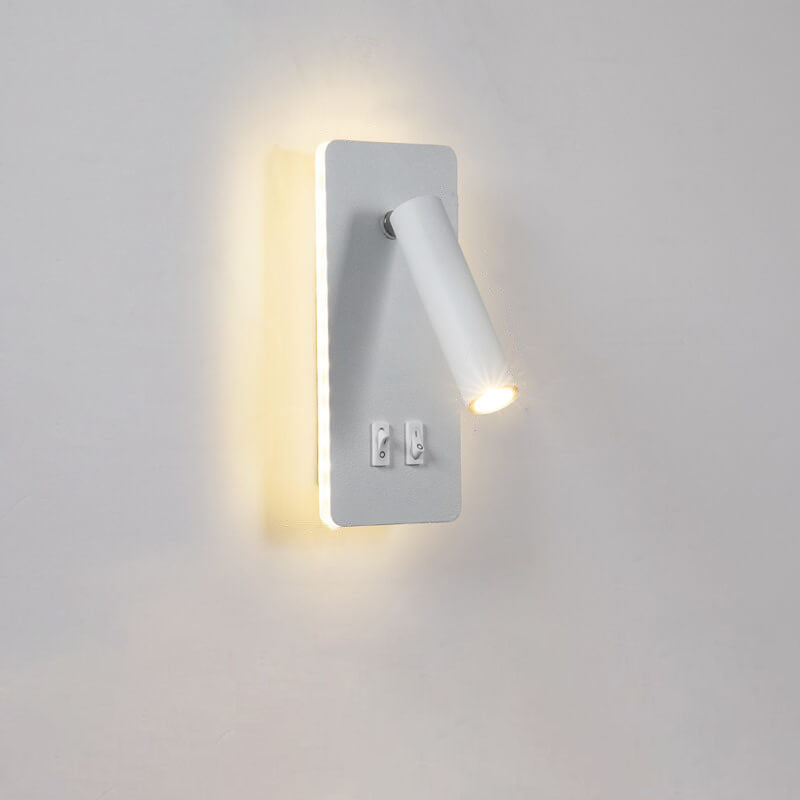 Wandlamp Met Draaibare Spot En Zachte Achtergloed Voor Gericht Leeslicht