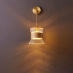 Wandlamp met Modern Hout‑Metaal Ontwerp en LED‑Compatibiliteit