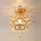 Plafondlamp Met Bloemvorm En Moderne Gelaagde Lichtstructuur