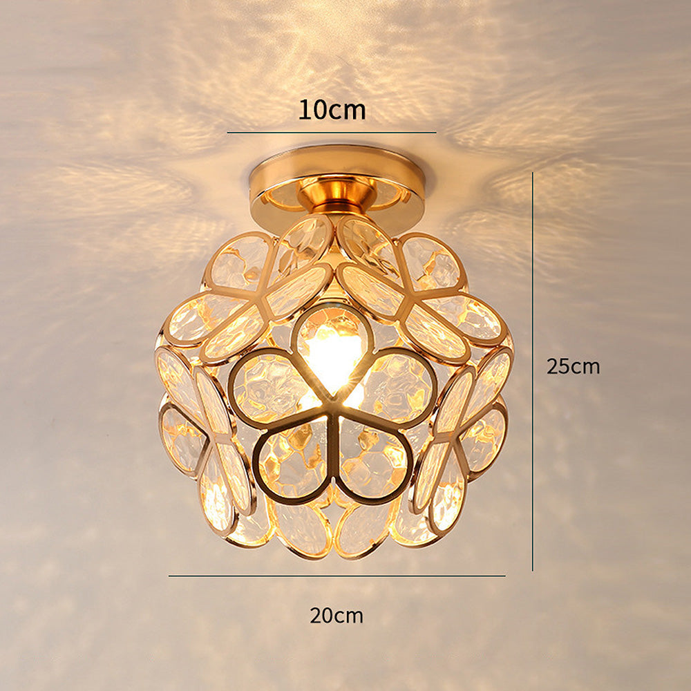 Plafondlamp Met Bloemvorm En Moderne Gelaagde Lichtstructuur