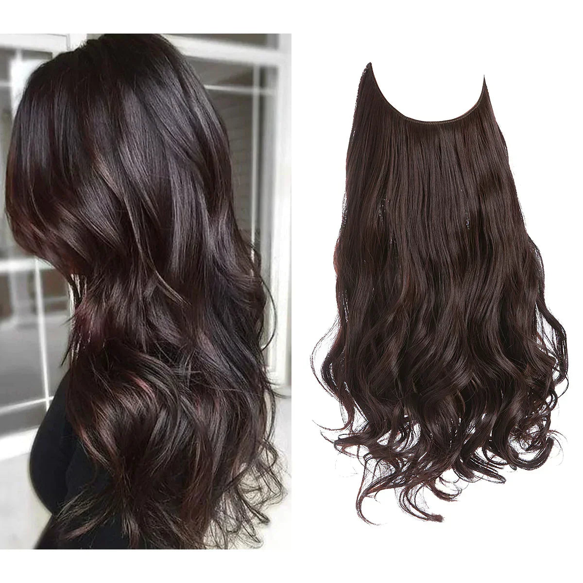 Dames Haarextensions van Echt Haar voor Meer Lengte en Volume