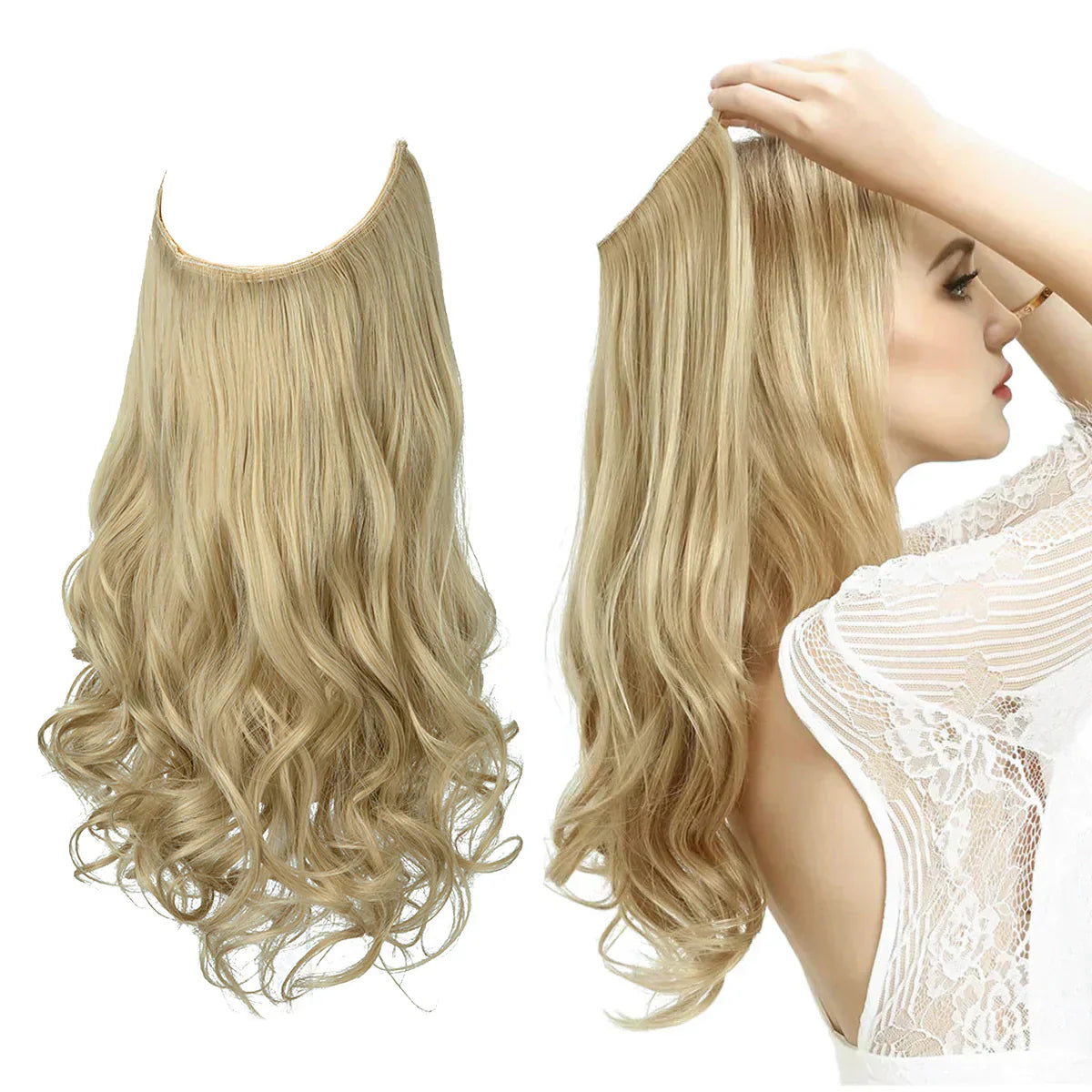 Dames Haarextensions van Echt Haar voor Meer Lengte en Volume