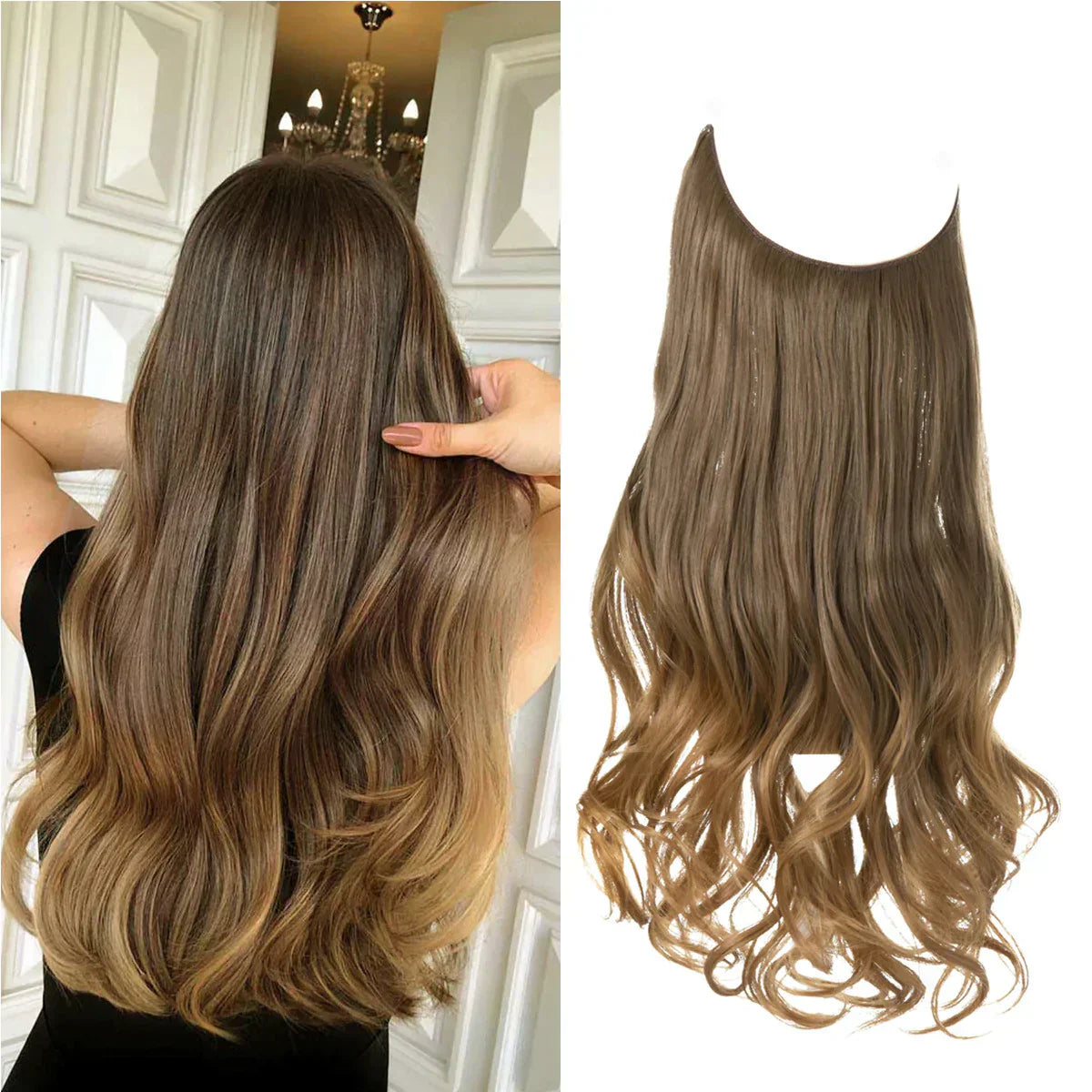 Dames Haarextensions van Echt Haar voor Meer Lengte en Volume