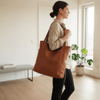 Dames Schoudertas van PU Leer met Verstelbare Riem en Magnetische Sluiting