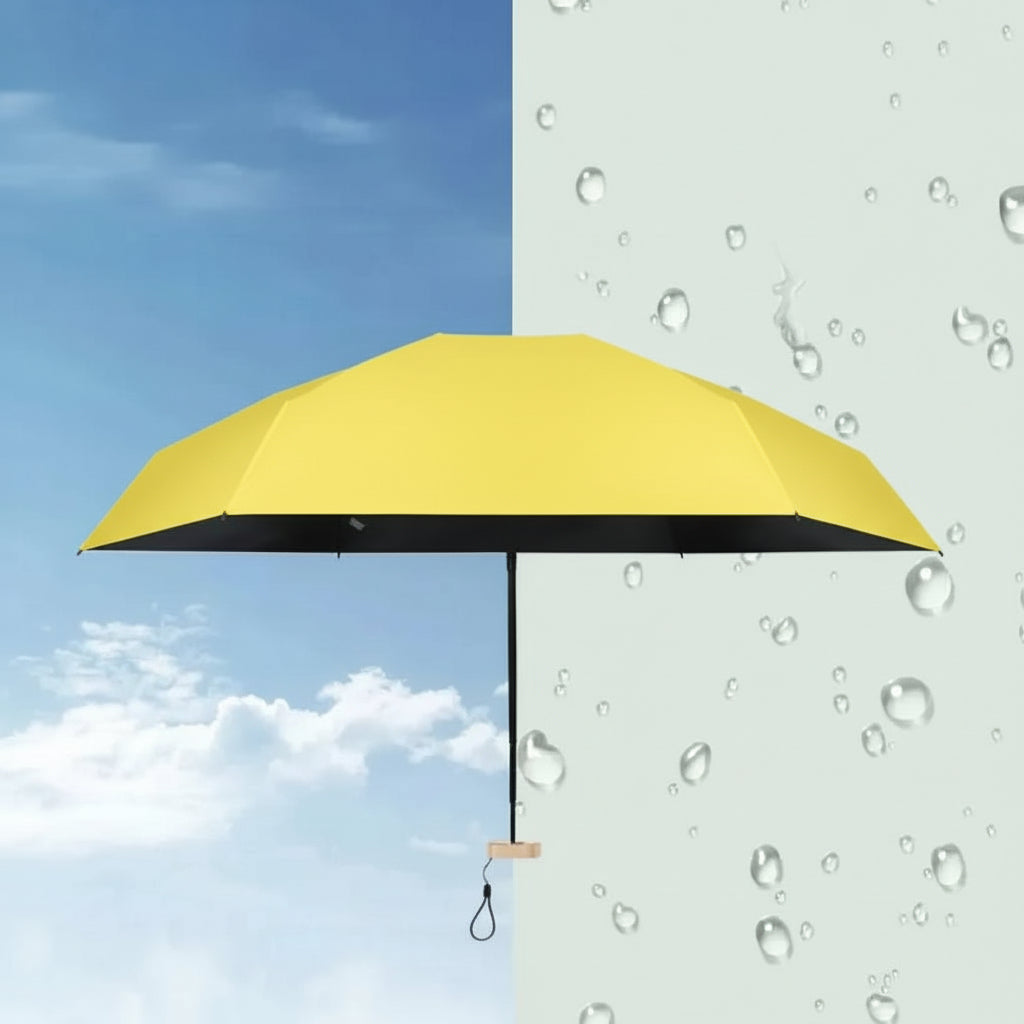 SkyPocket Mini Paraplu met UV Bescherming en Waterdichte Afwerking