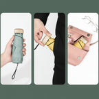 SkyPocket Mini Paraplu met UV Bescherming en Waterdichte Afwerking
