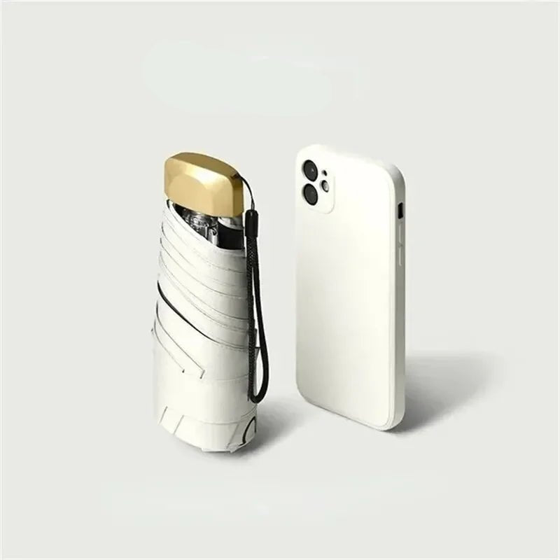 SkyPocket Mini Paraplu met UV Bescherming en Waterdichte Afwerking