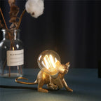 Cute Mouse Tafellamp Met Realistisch Ontwerp