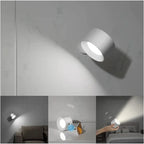 Draadloze Wandlamp met Roteerbare Lichtkop